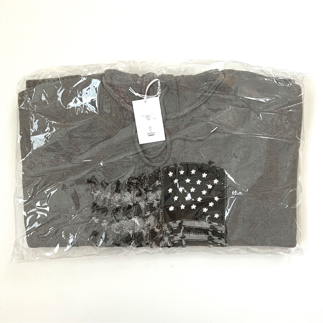 【新品未使用】DAIRIKU America Knit Hoodie ニット メンズのトップス(ニット/セーター)の商品写真