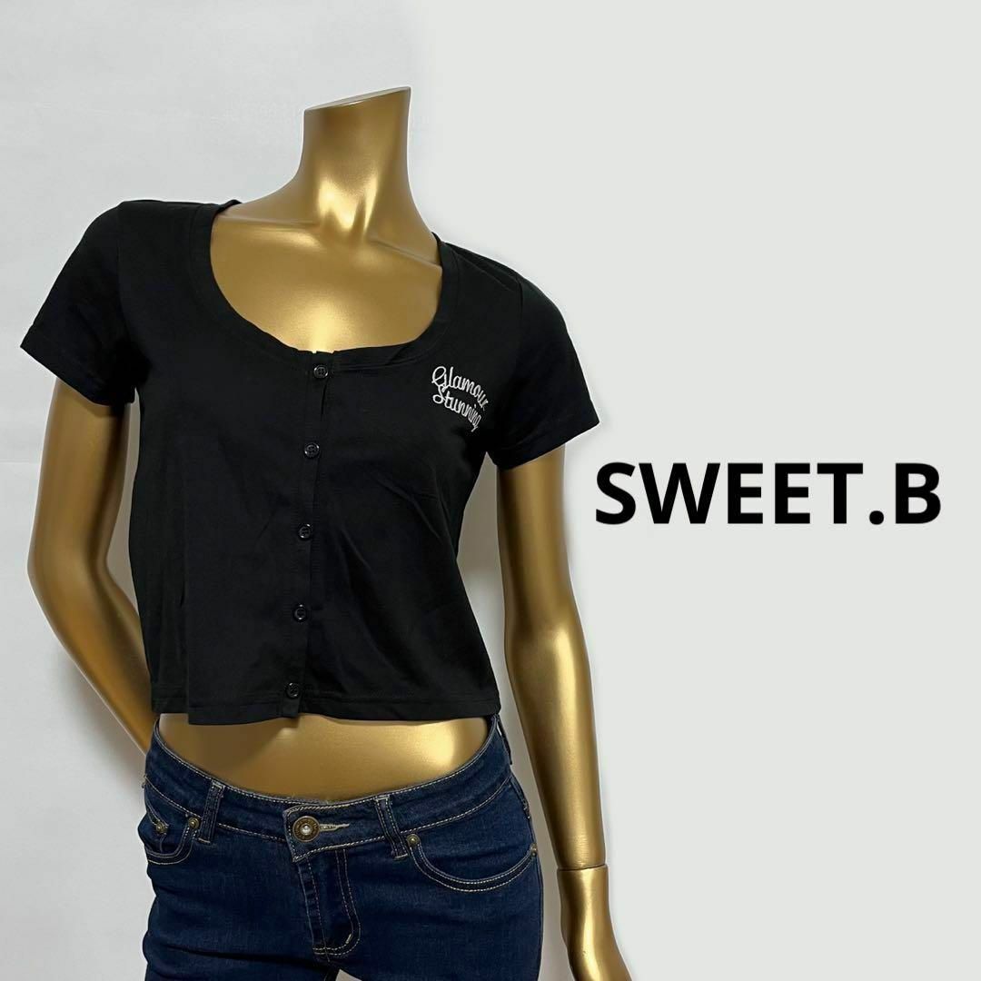 SWEET.B(スウィートビー)の【3182】SWEET.B 半袖 ショート丈 トップス F レディースのトップス(カットソー(半袖/袖なし))の商品写真