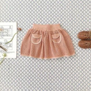 キャラメルベビー&チャイルド(Caramel baby&child )のsoor ploom Norma skirt clay 4y(スカート)