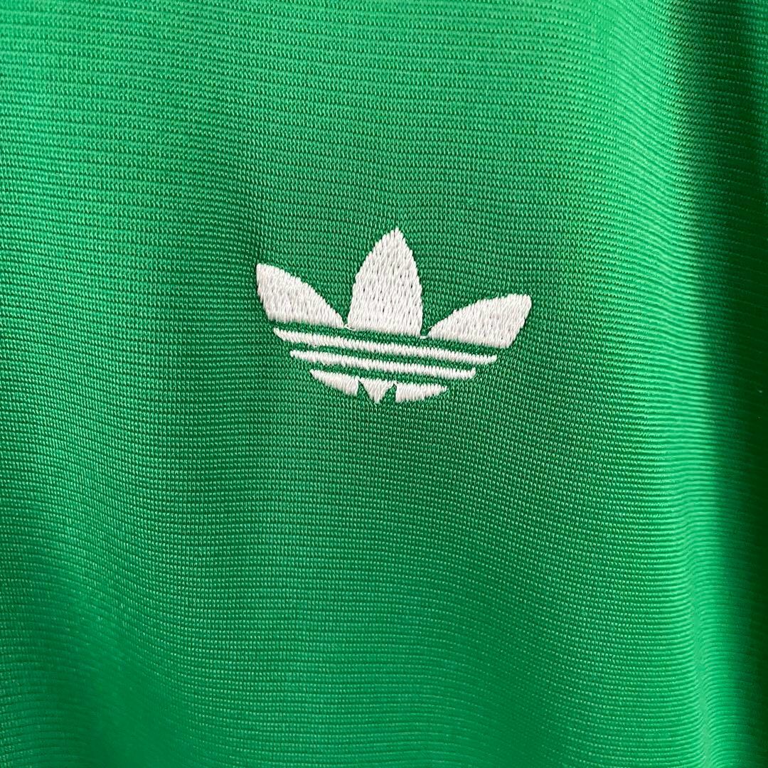 adidas - アディダス トラックジャケット 刺繍ロゴ トレフォイル ... アディダス トレイフォル オリジナルス オレンジ あのちゃん トラックパンツ