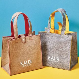 カルディ(KALDI)のカルディ　KALDI コーヒーの日バッグ　2種　コーヒーの日　新品未使用(トートバッグ)