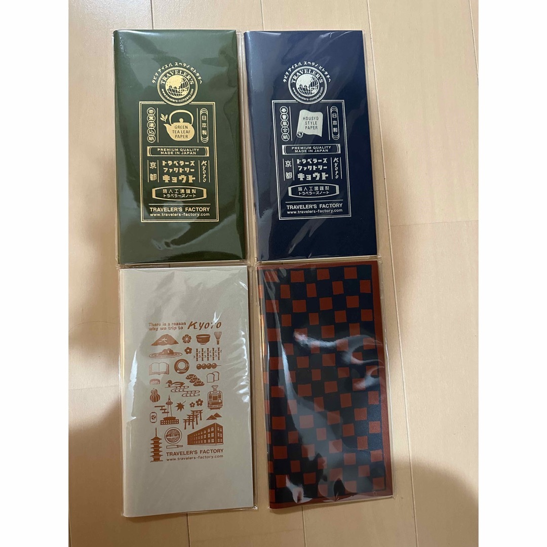 トラベラーズノート リフィル KYOTO 限定3冊+ ACEホテル限定1冊 | フリマアプリ ラクマ