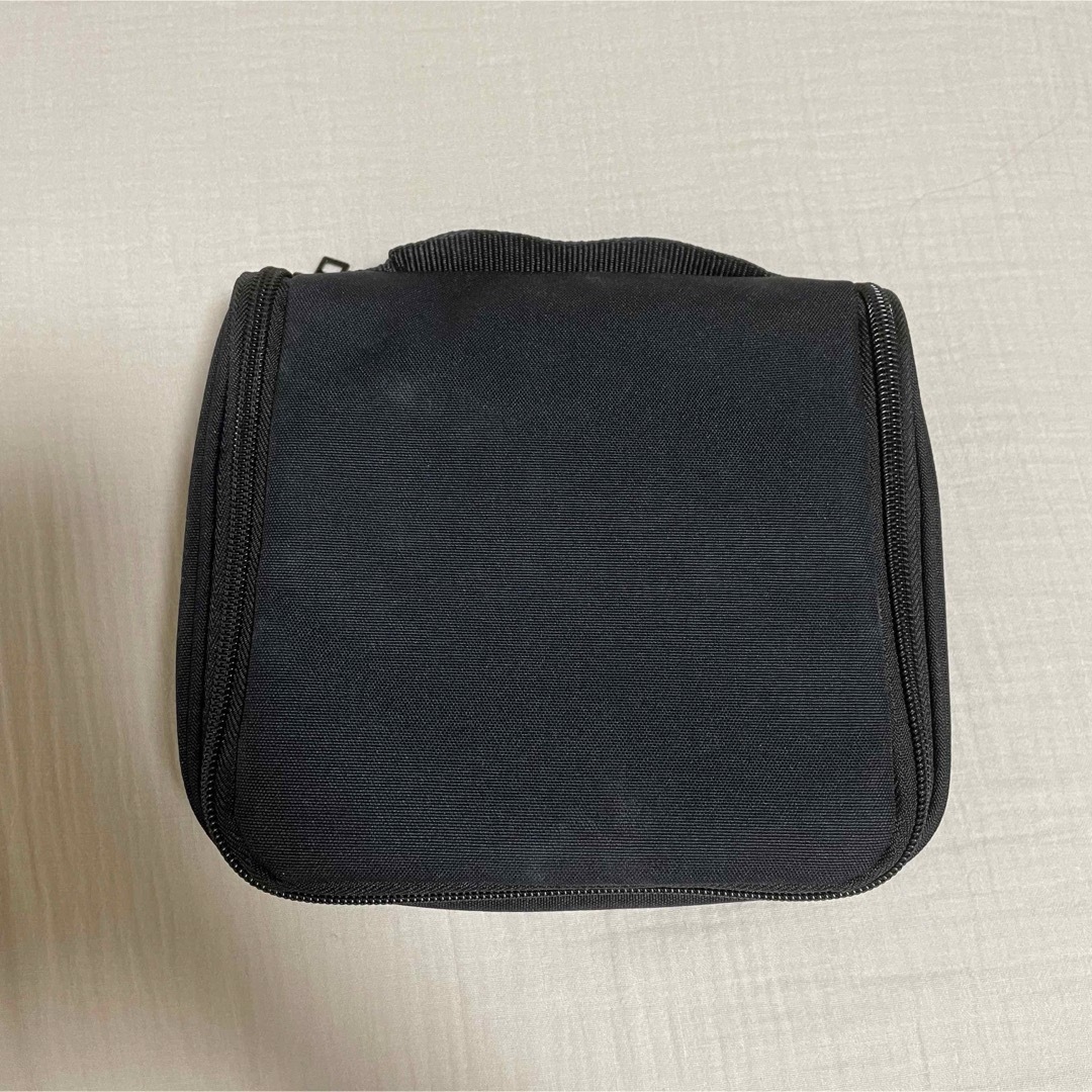 無印良品 ポリエステル吊して使える洗面用具ケース 黒・約16×19×6cm | フリマアプリ ラクマ