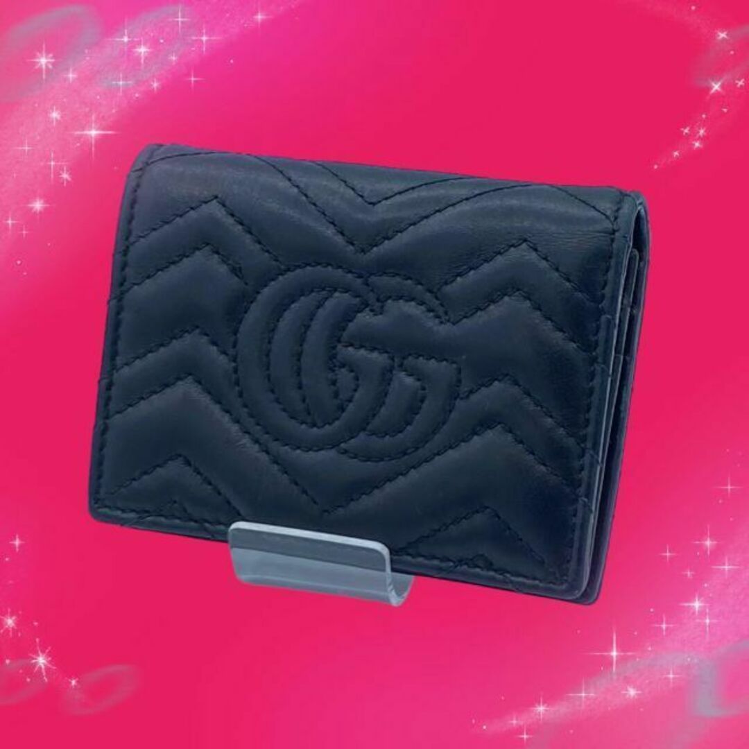 Gucci - 《美品》 グッチ GGマーモント レザー キルティング ステッチ