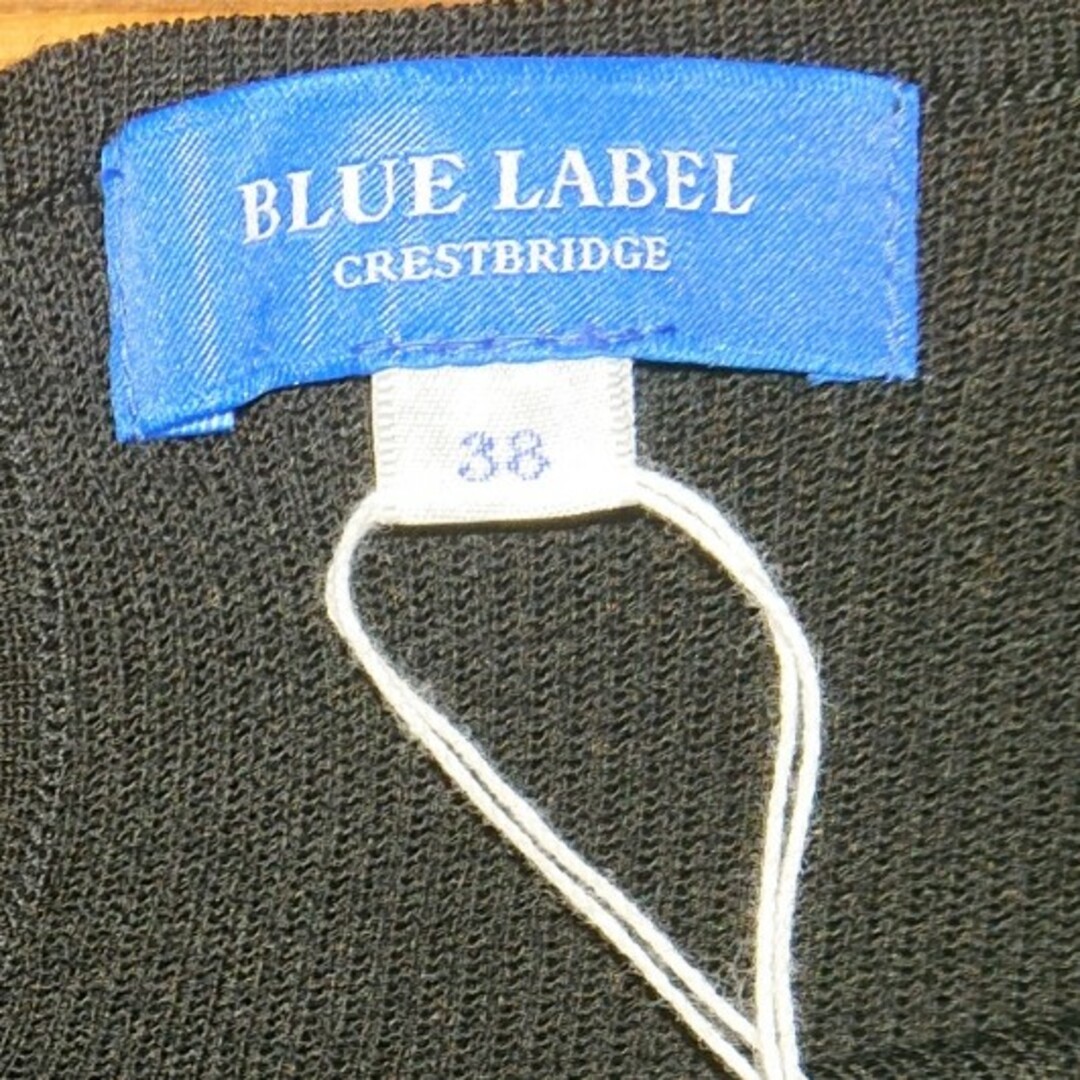 BLUE LABEL CRESTBRIDGE ブルーレーベル七分袖ニットセーター