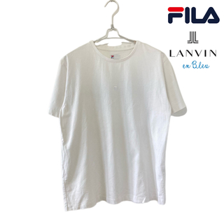 フィラ(FILA)の【匿名配送】FILA × LANVIN en Bleu コラボTシャツ  半袖(Tシャツ(半袖/袖なし))