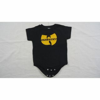 Wu-Tang Clan Logo Onesie 黒 18M ウータン・クラン(ロンパース)