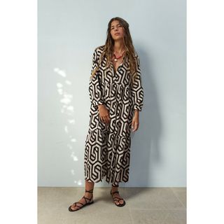 ザラ(ZARA)の未使用タグ付き⭐　ZARAワンピース(ロングワンピース/マキシワンピース)