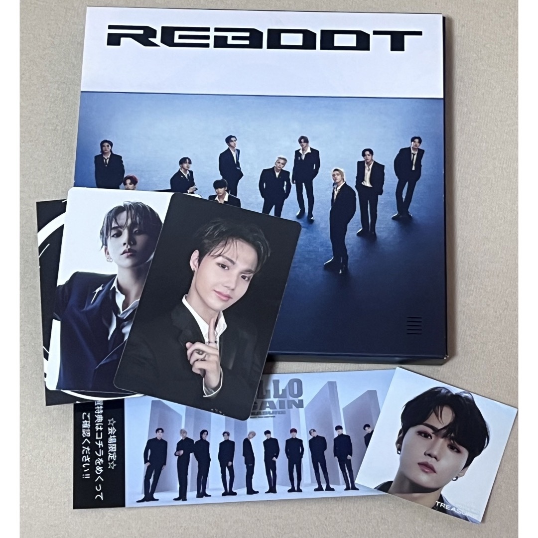 TREASURE ジフン reboot Ktown4u set C ver