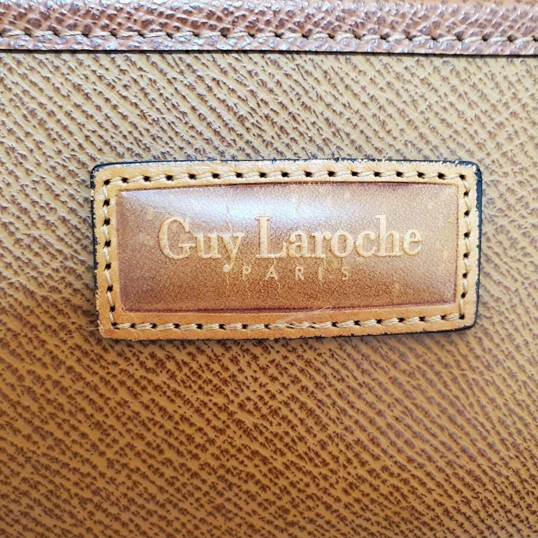 Guy Laroche(ギラロッシュ)の【美品】ギラロッシュ　ボストンバッグ　ブラウン　大容量 レディースのバッグ(ボストンバッグ)の商品写真