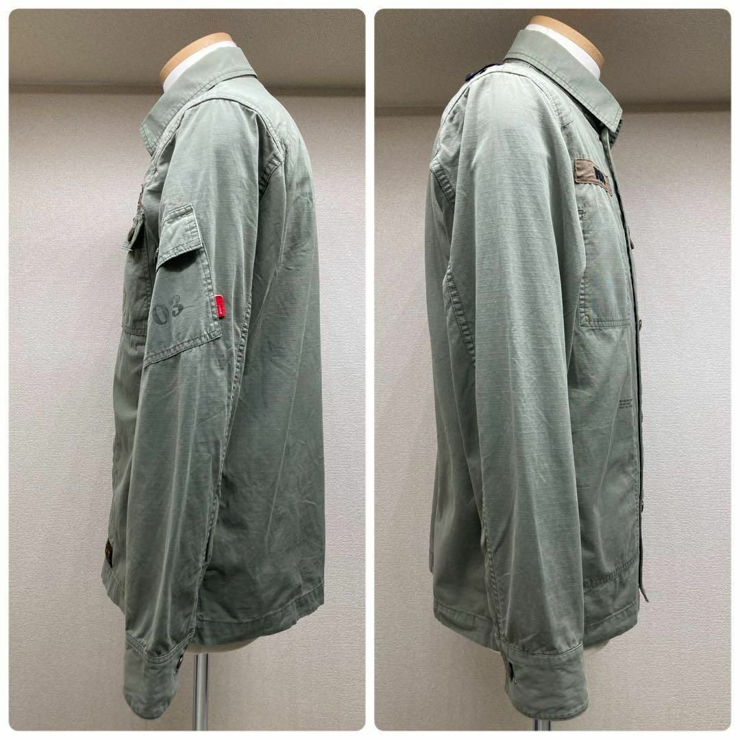 Wtaps   WTAPS SS JUNGLE LS ジャングルシャツ リップストップ 名作