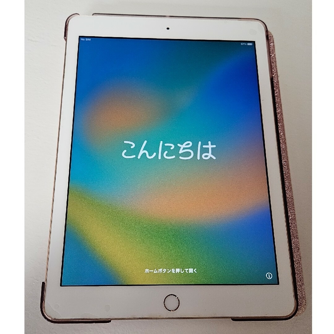 iPad - iPad第6世代ゴールドSIMフリーauセルラーモデルの通販 by ぐく