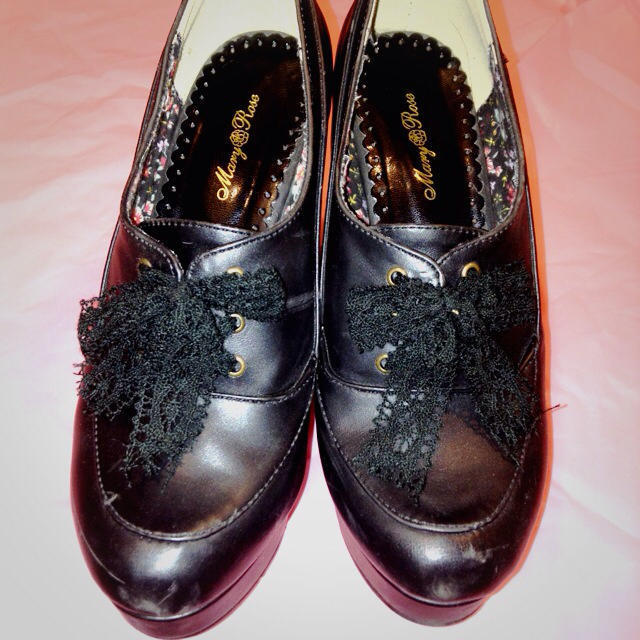 くみっきーコラボ 厚底パンプス レディースの靴/シューズ(ハイヒール/パンプス)の商品写真
