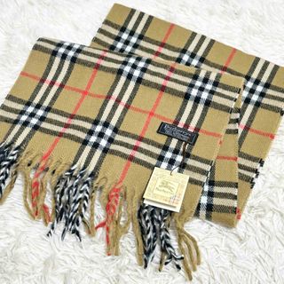 バーバリー(BURBERRY)の【タグ付き】バーバリー ノバチェック ウール マフラー ストール(マフラー/ショール)