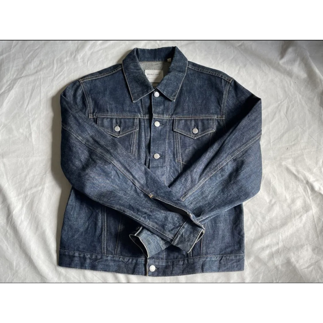 HELMUT LANG(ヘルムートラング)のHelmut Lang Classic Raw Denim Jacket 48 メンズのジャケット/アウター(Gジャン/デニムジャケット)の商品写真