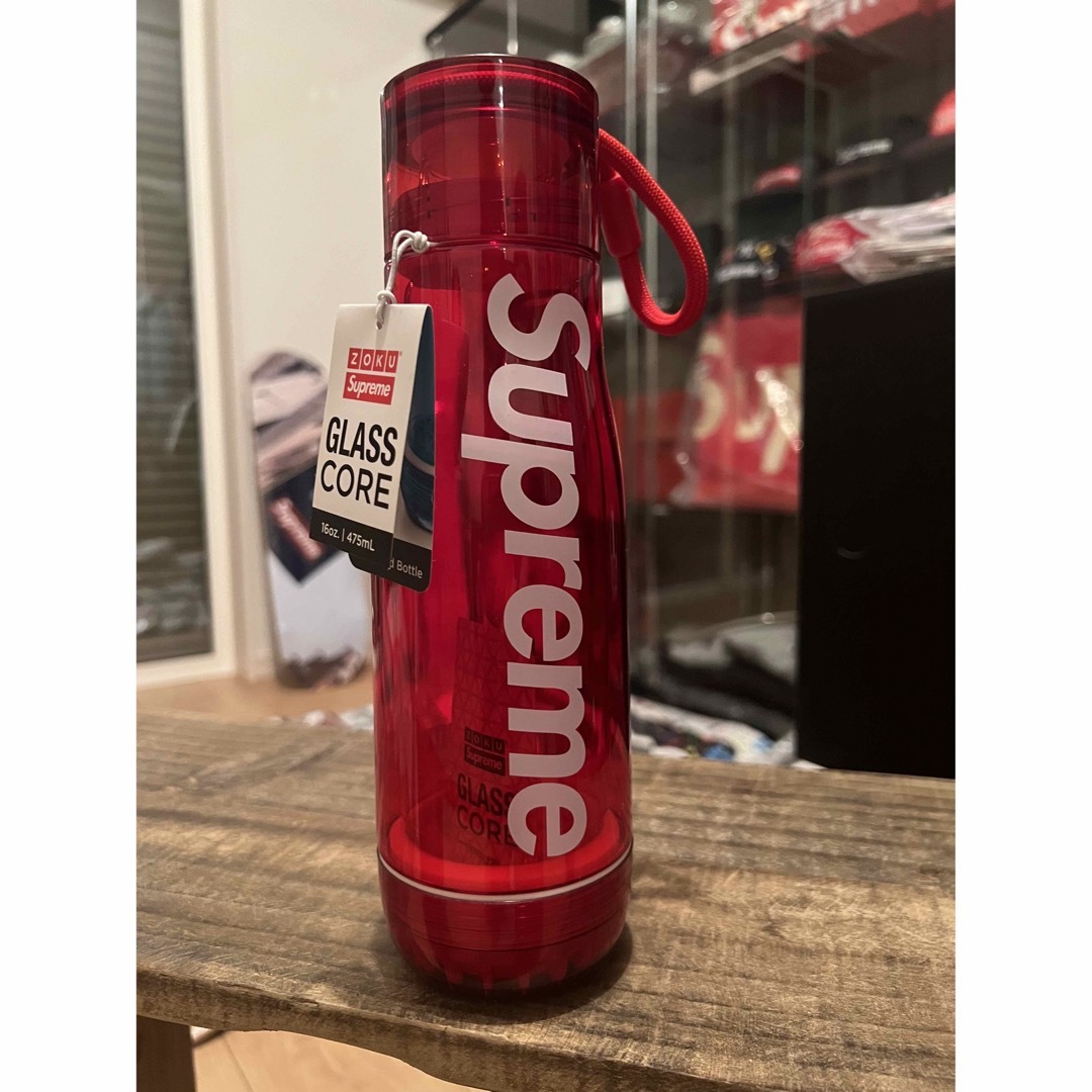 新品　Supreme Zoku Glass Core 16 oz Bottle