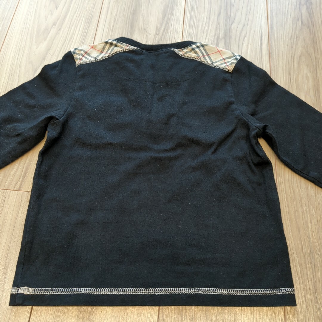 BURBERRY(バーバリー)のBURBERRY長ティーシャツ　100 キッズ/ベビー/マタニティのキッズ服男の子用(90cm~)(Tシャツ/カットソー)の商品写真