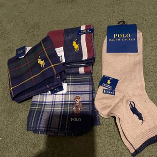 POLO（RALPH LAUREN） - ラルフローレン　ハンカチ靴下セット