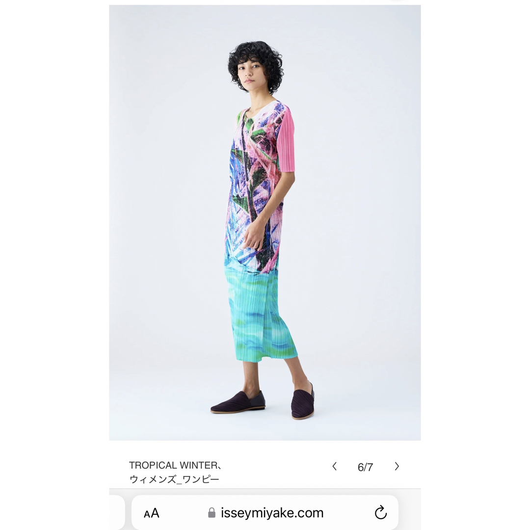 PLEATS PLEASE ISSEY MIYAKE - プリーツプリーズ TROPICAL WINTER の