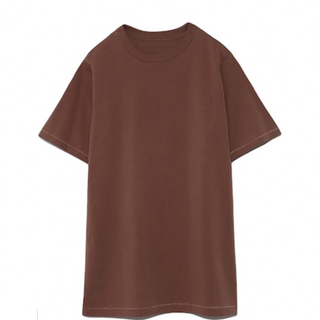 ミラオーウェン(Mila Owen)の新品　ミラオーウェン　半袖　Tシャツ　ブラウン　トップス(Tシャツ(半袖/袖なし))