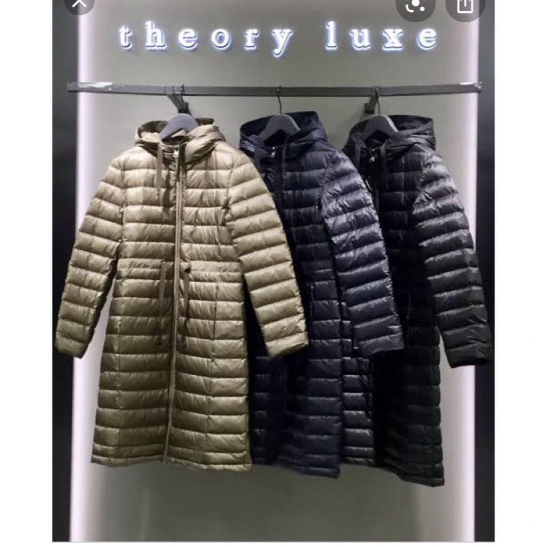 theory luxeリバーシブルダウンコートダウンコート