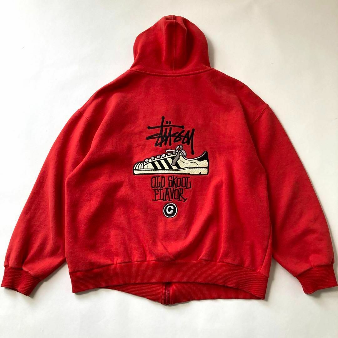 ヴィンテージ レア　STUSSY  ジップアップスウェット