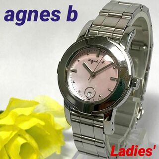 アニエスベー(agnes b.)の852 agnes b アニエスベー レディース 腕時計 デイト 電池交換済(腕時計)