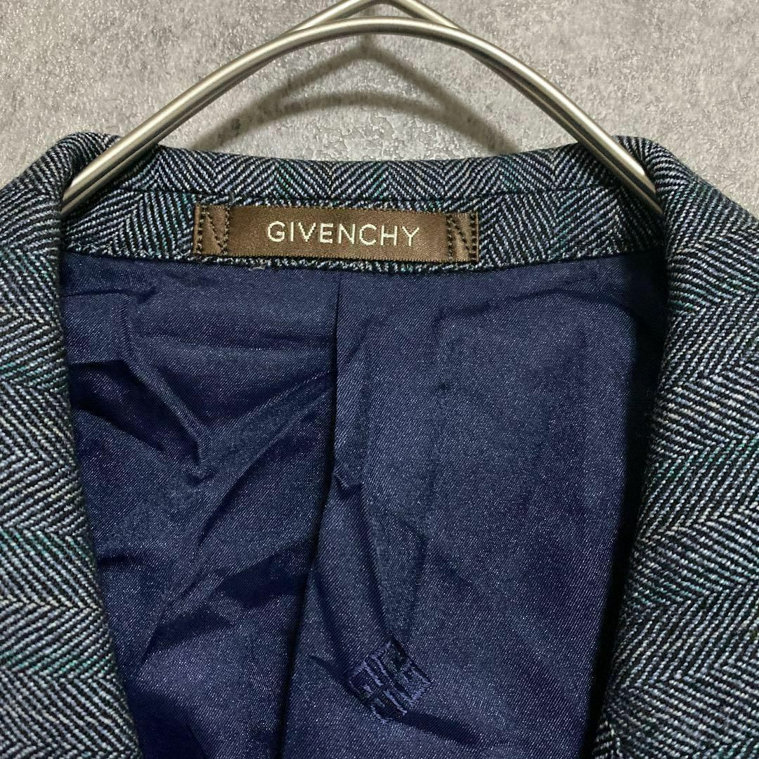 90S ジバンシー GIVENCHY テーラードジャケット メンズ 個性派