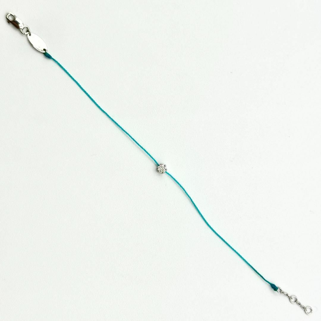 【定価5.8万】レッドライン レディース ブレスレット ホワイトゴールド 18金
