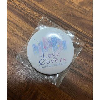 ジェジュン LoveCovers 市川市文化会館 JJシート特典　銀テ缶バッチ付