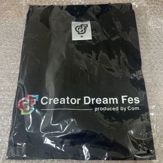 コムドット CDF Creator’s Tシャツ Mサイズ 黒 公式グッズ(アイドルグッズ)