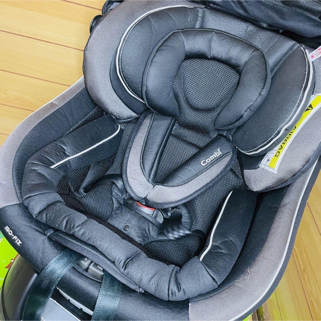 美品＊回転型＊コンビ　ネルームISOFIX