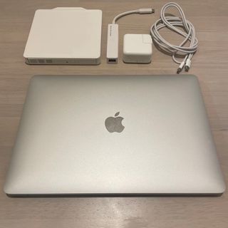 アップル(Apple)のMacBook Air シルバー 128GB 2018 A1932(ノートPC)