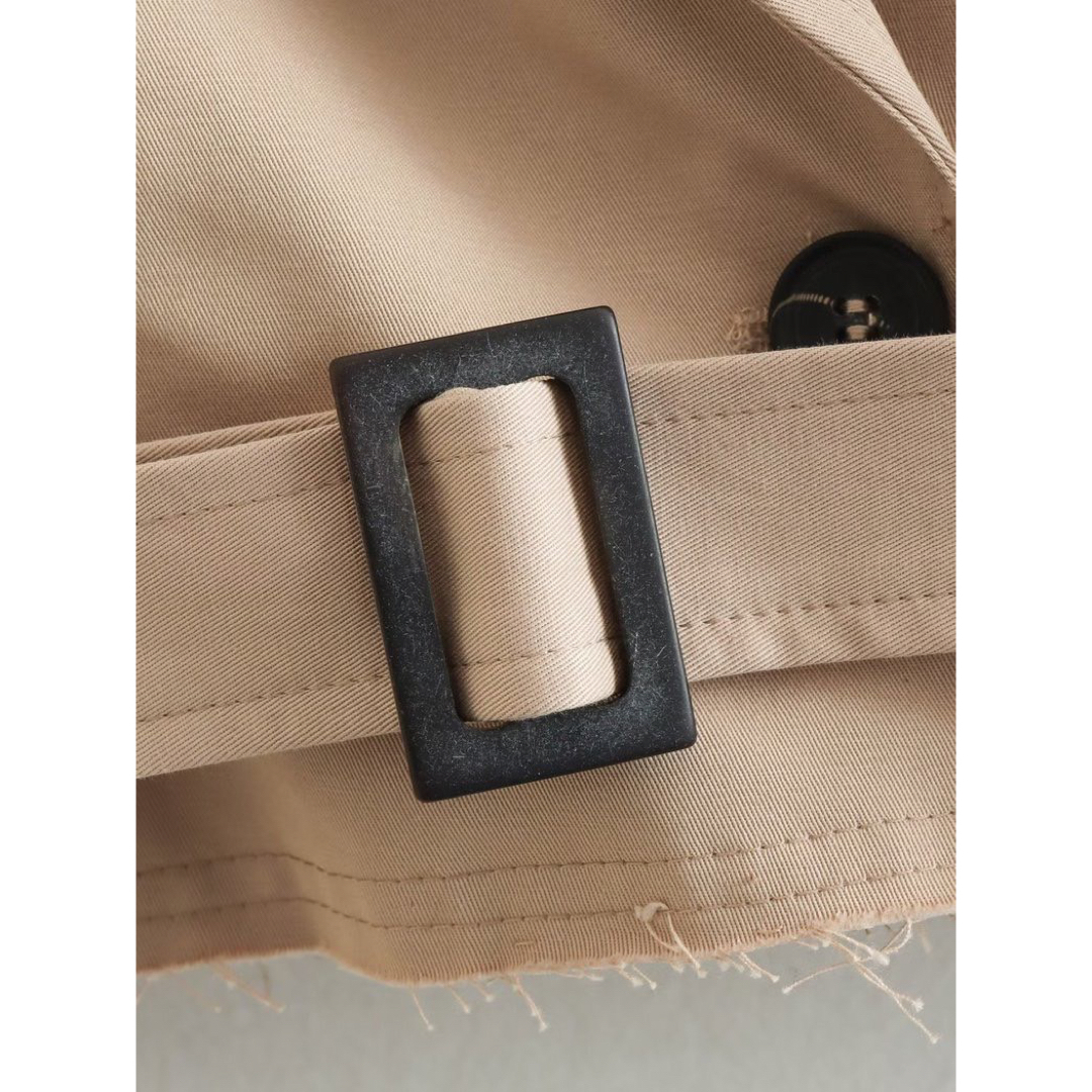 ショート丈 epine オーバーサイズクロップドトレンチコートzara ザラの