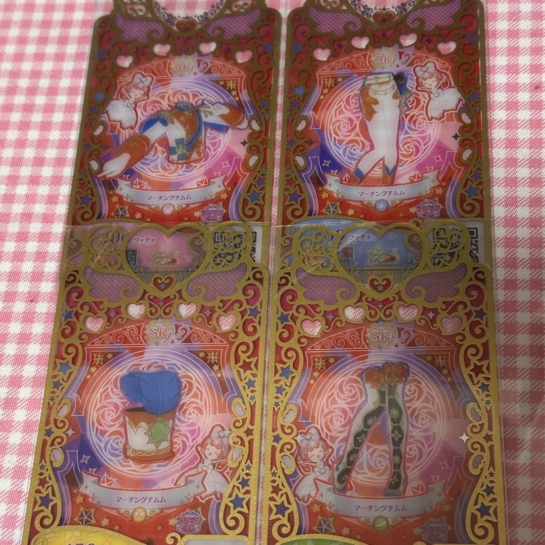 T-ARTS(タカラトミーアーツ)のプリマジ　SR マーチングチムム　一式 エンタメ/ホビーのアニメグッズ(カード)の商品写真
