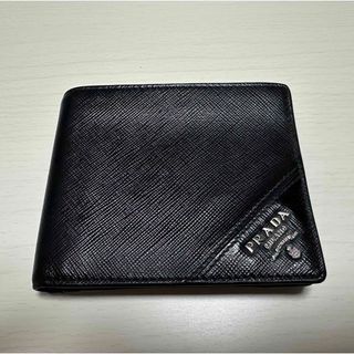 プラダ(PRADA)のPRADA サフィアーノ 二つ折り財布(折り財布)