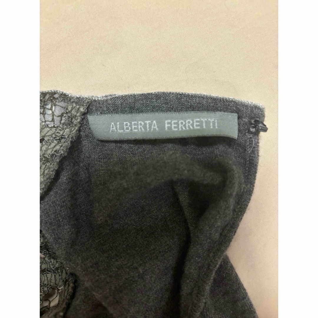 ALBERTA FERRETTI(アルベルタフェレッティ)のALBERTA FERRETTI アルベルタフェレッティ　ニットトップス  40 レディースのトップス(ニット/セーター)の商品写真