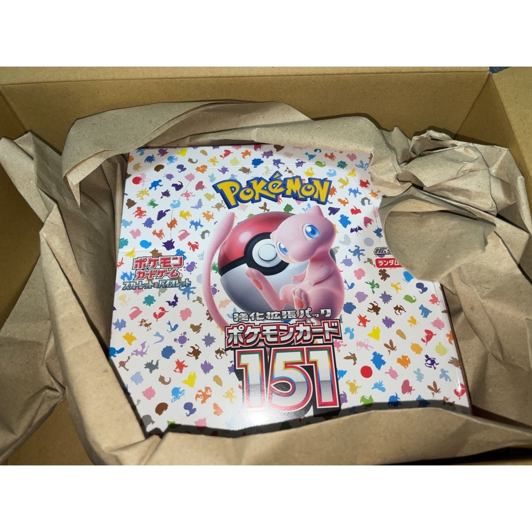 ポケモンカード 151 新品　未開封　シュリンク付き　1BOX