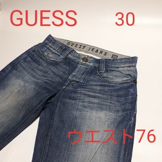 ゲス(GUESS)の【W７６㎝】ゲス ジーンズ ブーツカット GUESS JEANS メンズ(デニム/ジーンズ)