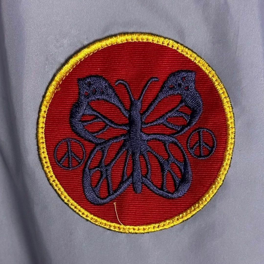 【人気デザイン】NEEDLES ニードルス 蝶々 刺繍 ワンポイント スウェット