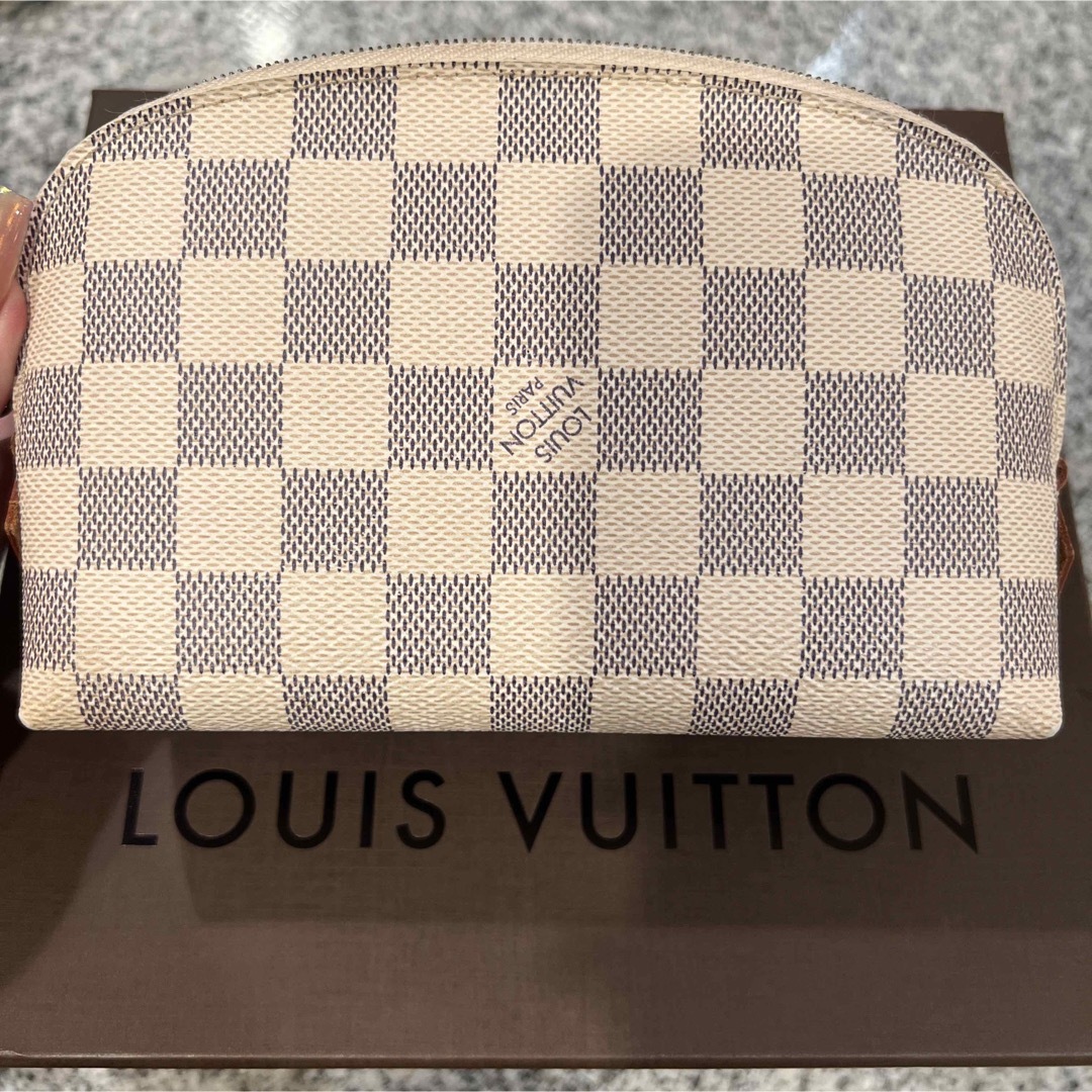 ルイ・ヴィトン LOUIS VUITTON ダミエ アズール ポーチ