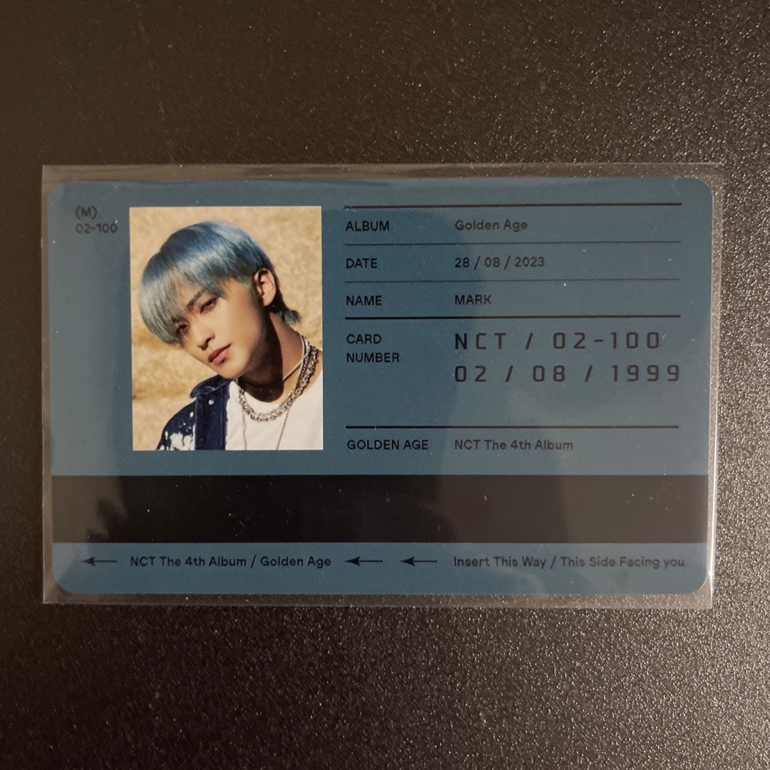 NCT GOLDEN AGE MARK マーク 交通カード トレカ | フリマアプリ ラクマ
