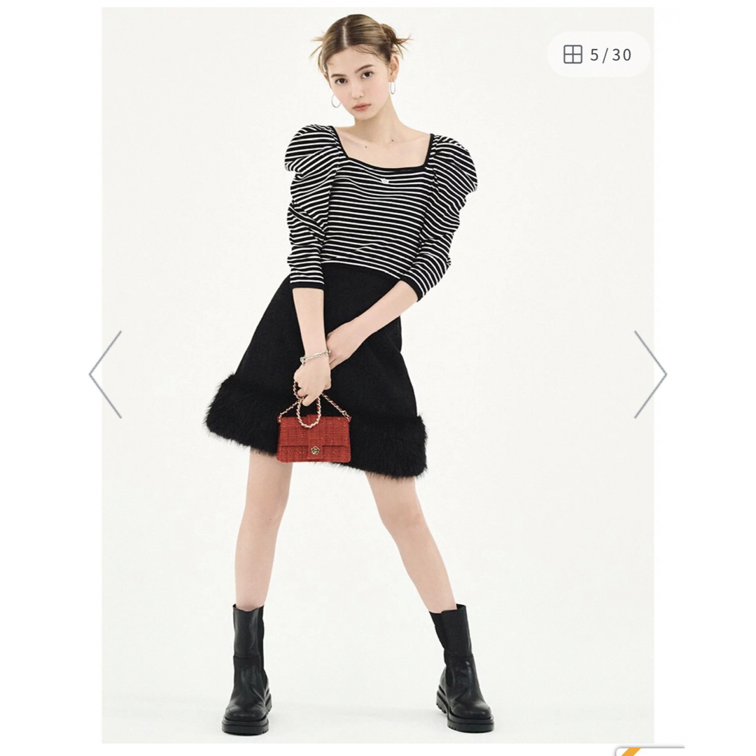Lily Brown - 新品タグ付き【LILY BROWN*MARY QUANT】カットトップスの