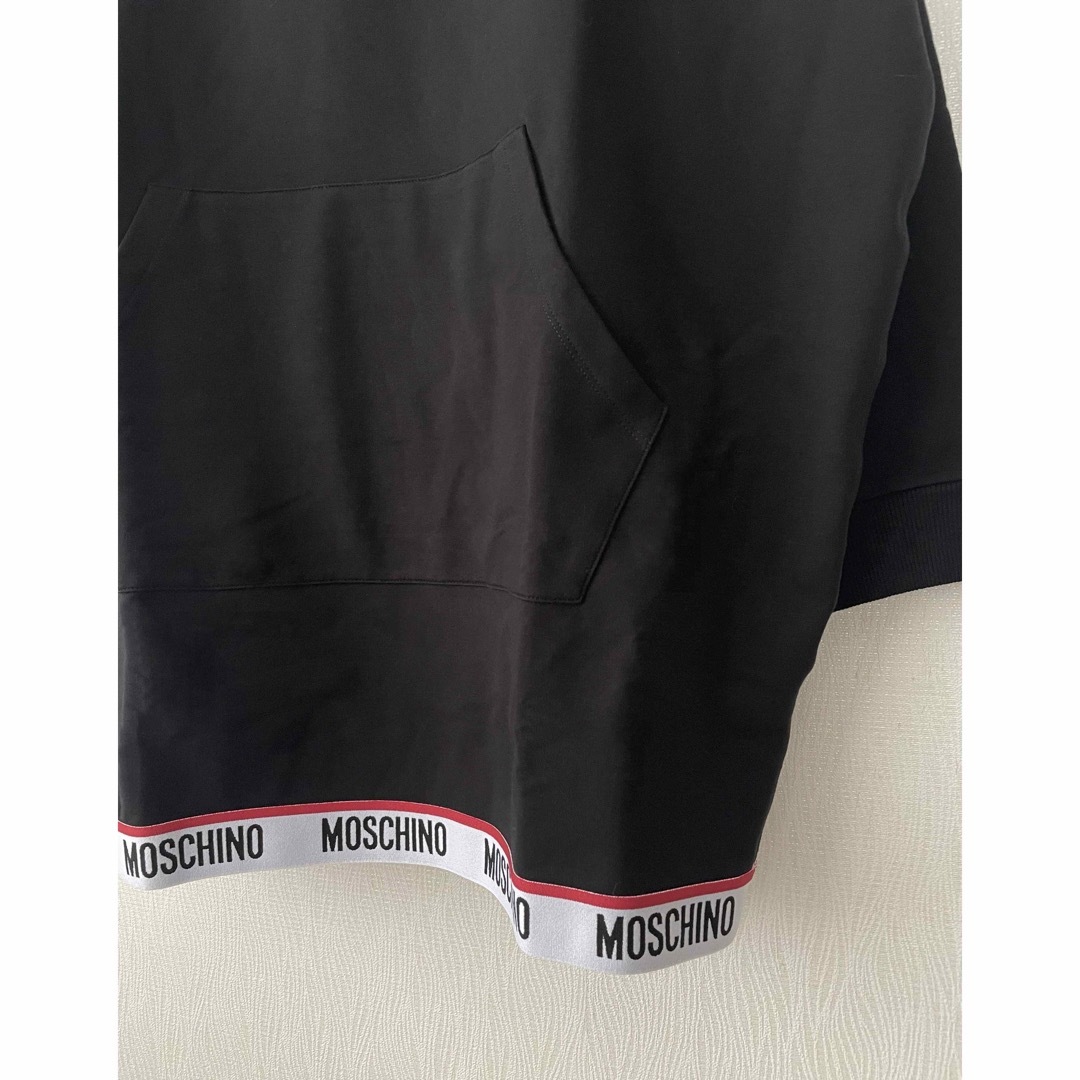 MOSCHINO ワンピ ビーズ パーカー モスキーノ トレーナー