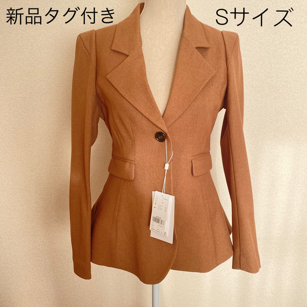 Ameri vintage WAIST SHAPE FLARE JACKET | フリマアプリ ラクマ