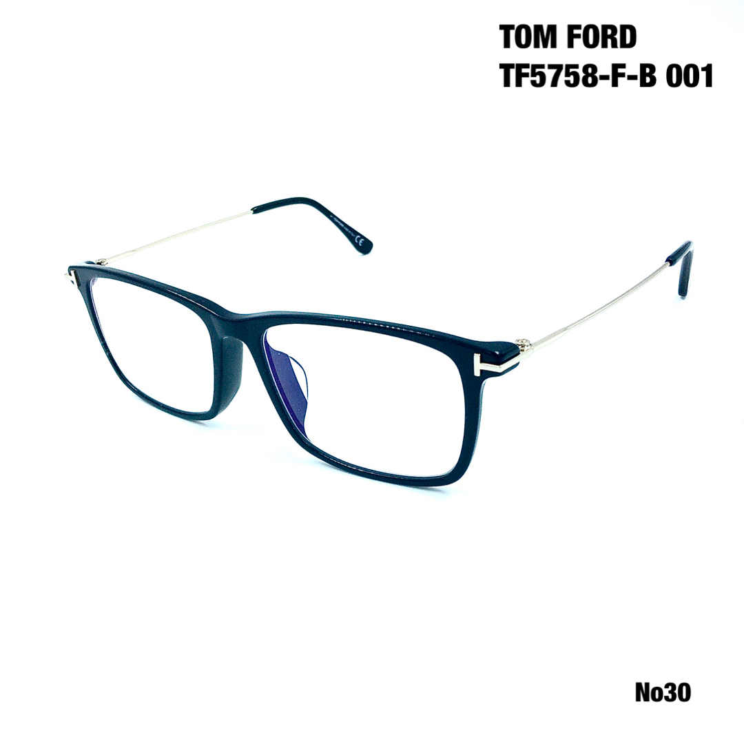 メンズトムフォード　TOM FORD TF5758-F-B 001 メガネフレーム