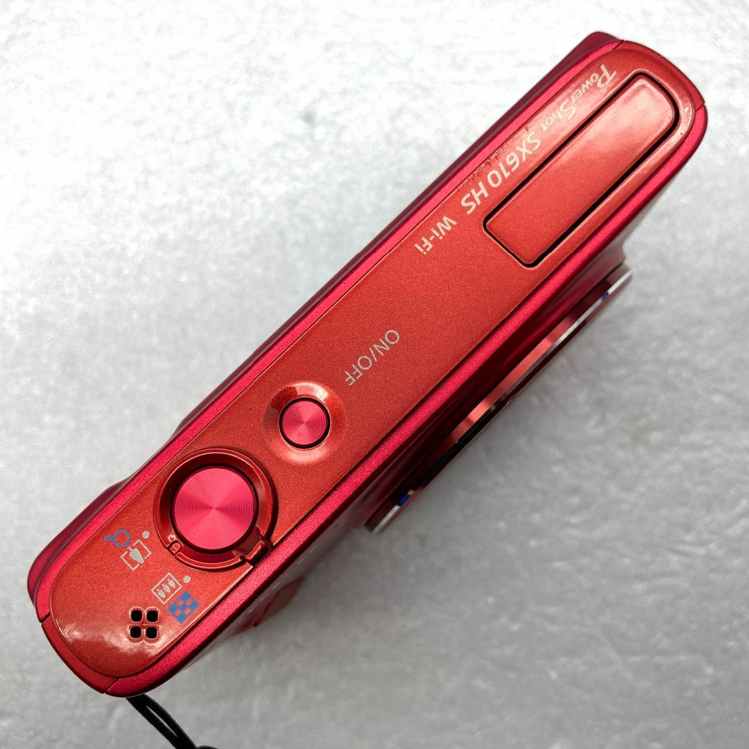 Canon PowerShot SX610 HS レッド ④ カメラ Canon PowerShot SX610 HS レッド ④ カメラ