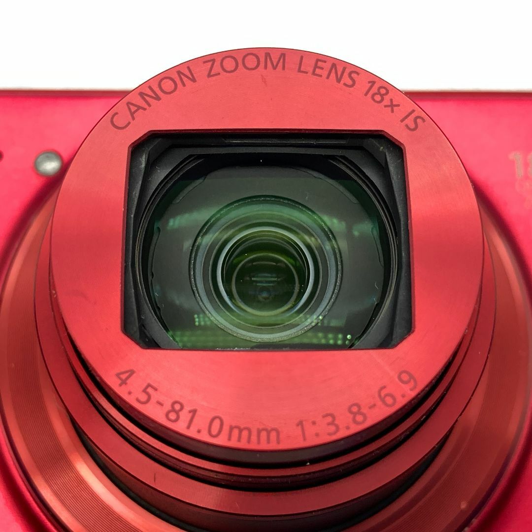 Canon(キヤノン)のCanon PowerShot SX610 HS　レッド　④ スマホ/家電/カメラのカメラ(コンパクトデジタルカメラ)の商品写真