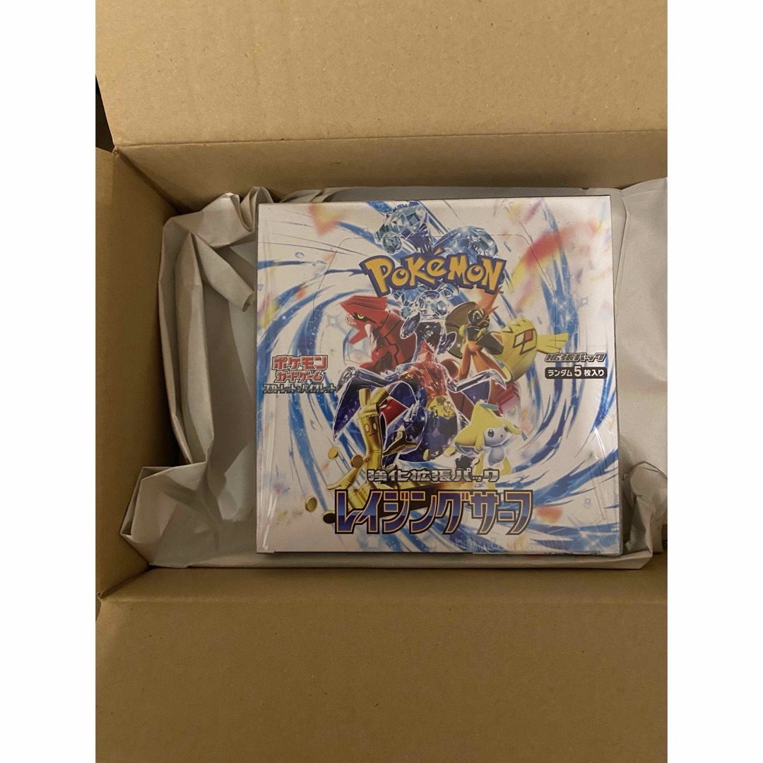 ポケモンカード レイジングサーフ シュリンク付き ポケ産 - Box/デッキ