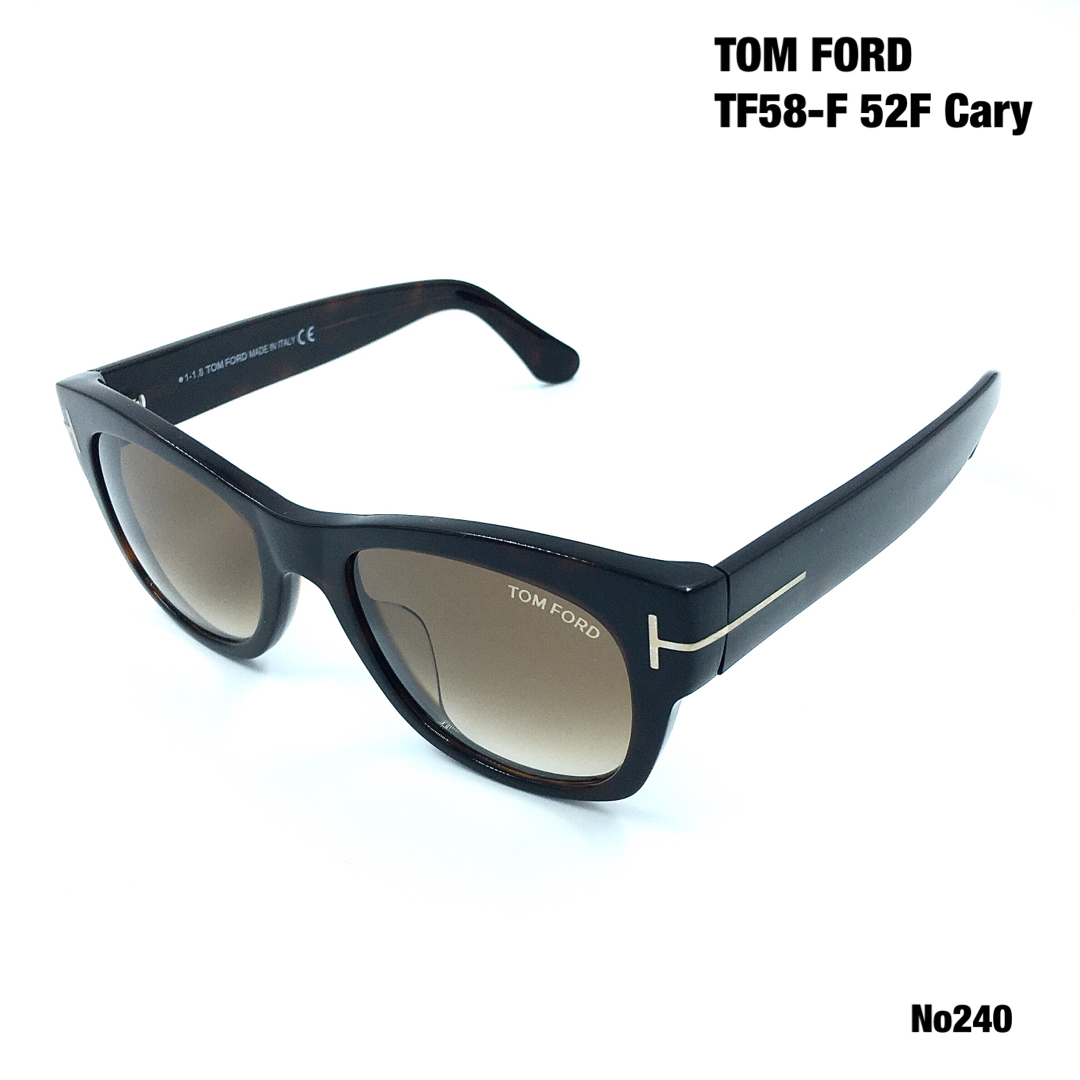 トムフォード　TOM FORD TF58-F 52F Cary サングラスファッション小物